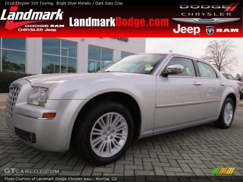 Bright Silver Metallic / Dark Slate Gray 2010 Chrysler 300 Touring