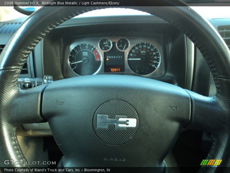 Midnight Blue Metallic / Light Cashmere/Ebony 2008 Hummer H3 X