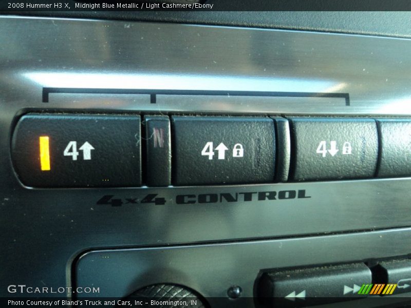 Midnight Blue Metallic / Light Cashmere/Ebony 2008 Hummer H3 X
