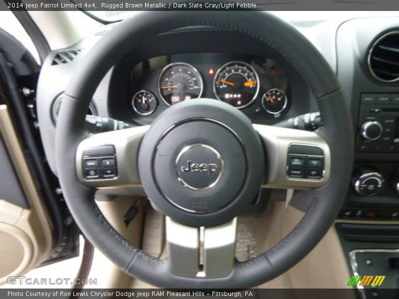 Rugged Brown Metallic / Dark Slate Gray/Light Pebble 2014 Jeep Patriot Limited 4x4