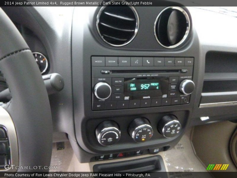 Rugged Brown Metallic / Dark Slate Gray/Light Pebble 2014 Jeep Patriot Limited 4x4
