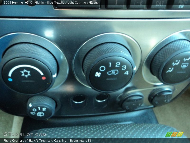 Midnight Blue Metallic / Light Cashmere/Ebony 2008 Hummer H3 X