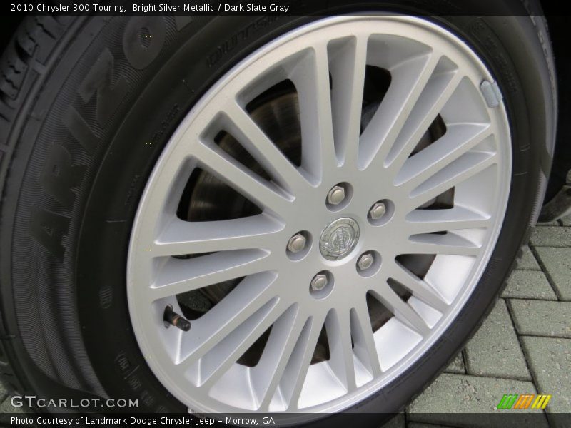 Bright Silver Metallic / Dark Slate Gray 2010 Chrysler 300 Touring