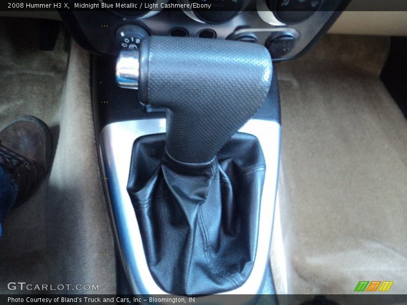 Midnight Blue Metallic / Light Cashmere/Ebony 2008 Hummer H3 X