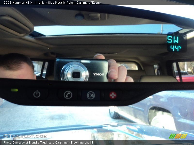 Midnight Blue Metallic / Light Cashmere/Ebony 2008 Hummer H3 X
