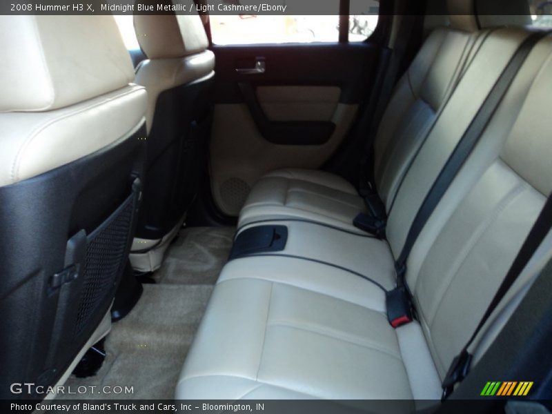 Midnight Blue Metallic / Light Cashmere/Ebony 2008 Hummer H3 X