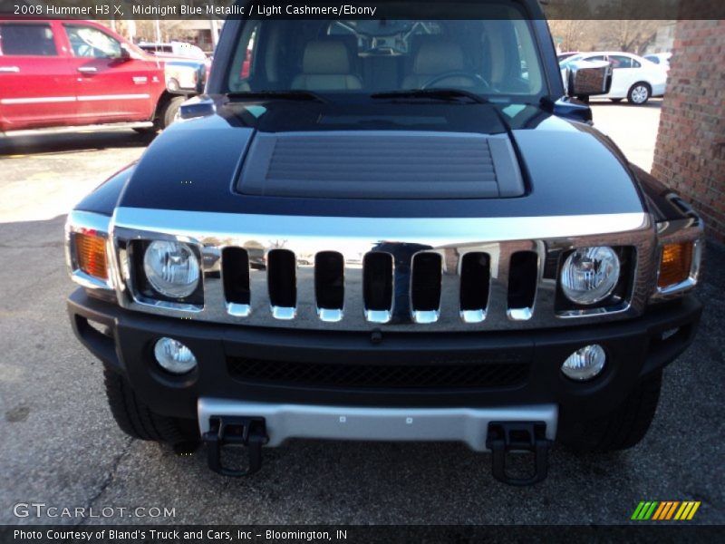 Midnight Blue Metallic / Light Cashmere/Ebony 2008 Hummer H3 X