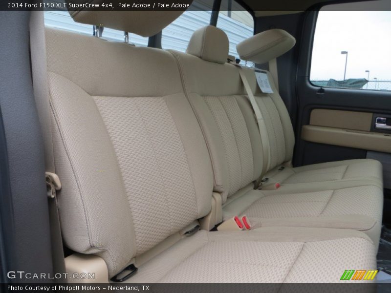 Rear Seat of 2014 F150 XLT SuperCrew 4x4