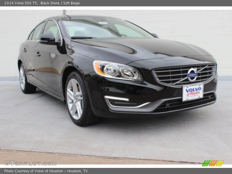 Black Stone / Soft Beige 2014 Volvo S60 T5