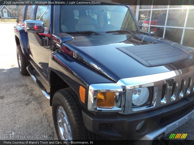 Midnight Blue Metallic / Light Cashmere/Ebony 2008 Hummer H3 X