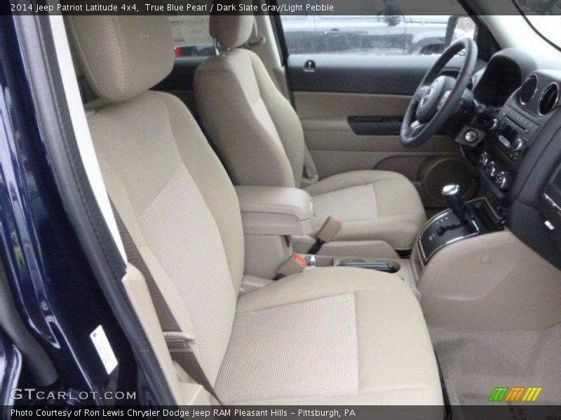 True Blue Pearl / Dark Slate Gray/Light Pebble 2014 Jeep Patriot Latitude 4x4