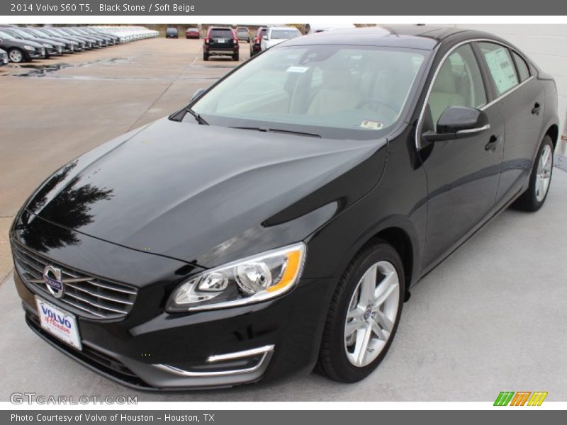 Black Stone / Soft Beige 2014 Volvo S60 T5