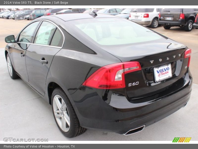 Black Stone / Soft Beige 2014 Volvo S60 T5