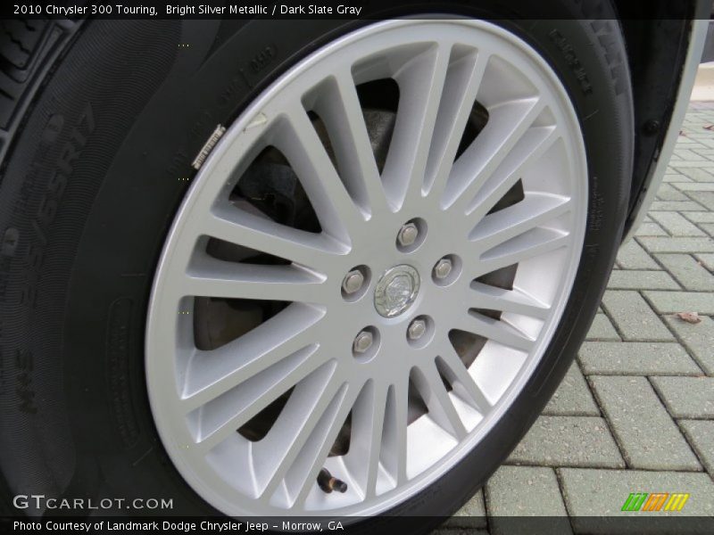 Bright Silver Metallic / Dark Slate Gray 2010 Chrysler 300 Touring