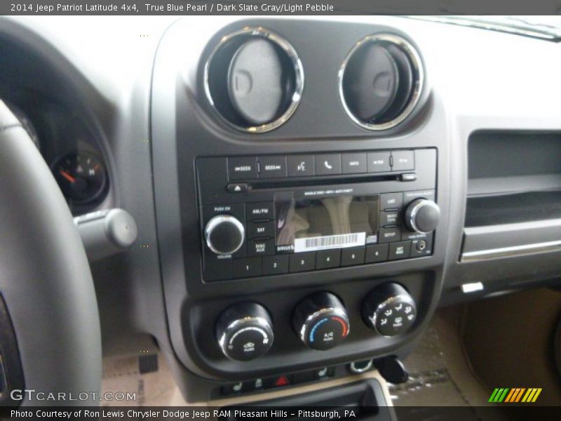 True Blue Pearl / Dark Slate Gray/Light Pebble 2014 Jeep Patriot Latitude 4x4