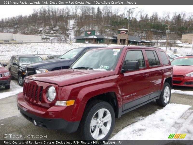 Deep Cherry Red Crystal Pearl / Dark Slate Gray/Light Pebble 2014 Jeep Patriot Latitude 4x4