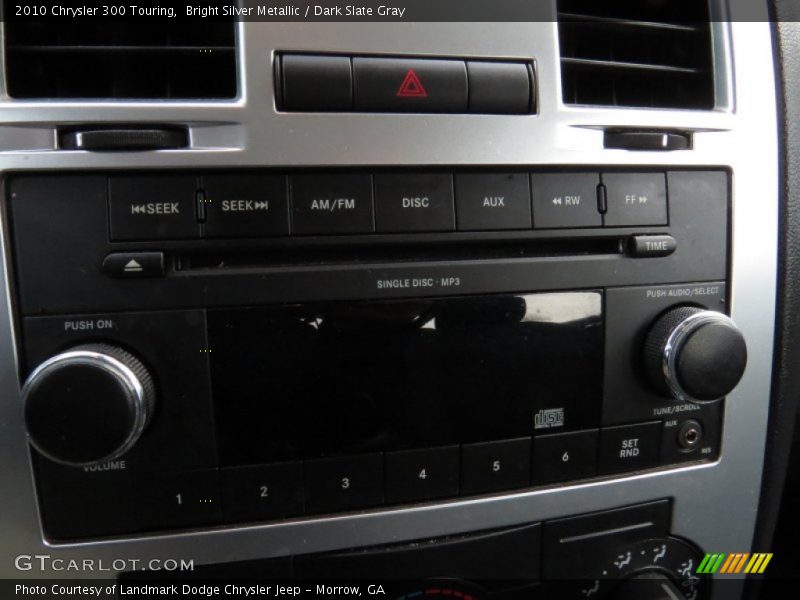 Bright Silver Metallic / Dark Slate Gray 2010 Chrysler 300 Touring