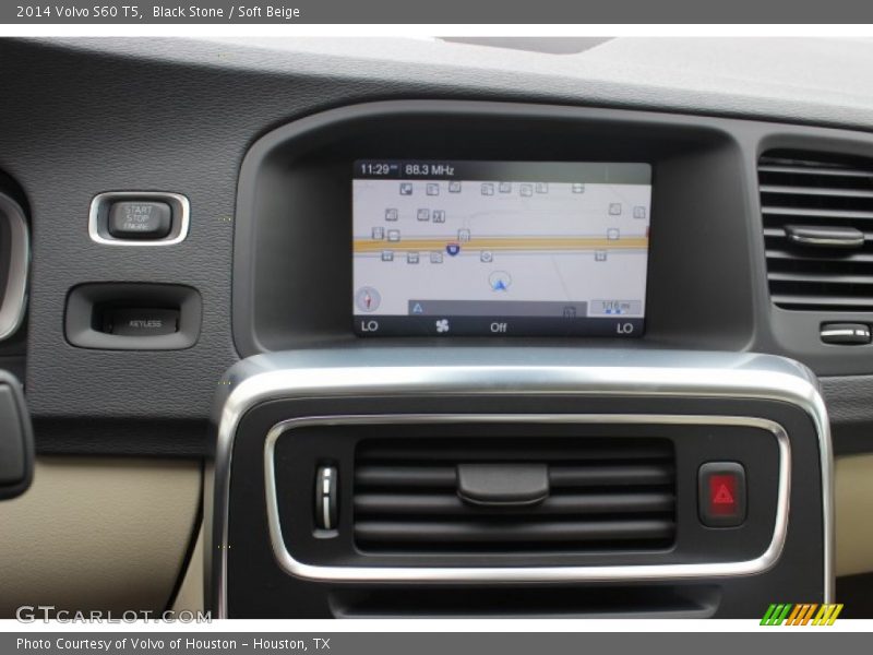 Black Stone / Soft Beige 2014 Volvo S60 T5