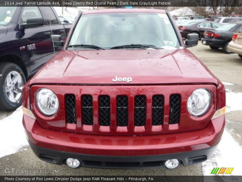 Deep Cherry Red Crystal Pearl / Dark Slate Gray/Light Pebble 2014 Jeep Patriot Latitude 4x4