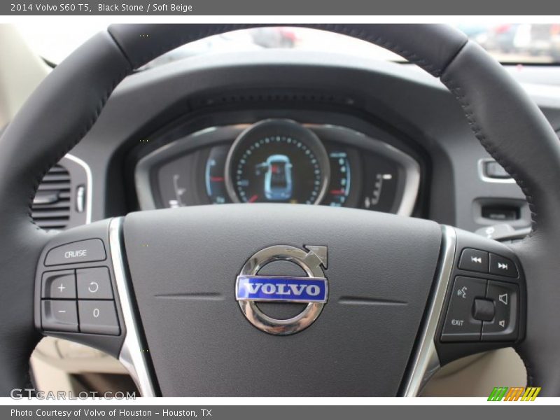 Black Stone / Soft Beige 2014 Volvo S60 T5