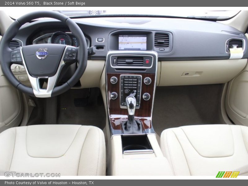 Black Stone / Soft Beige 2014 Volvo S60 T5