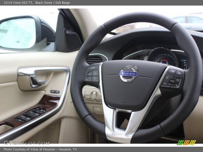 Black Stone / Soft Beige 2014 Volvo S60 T5