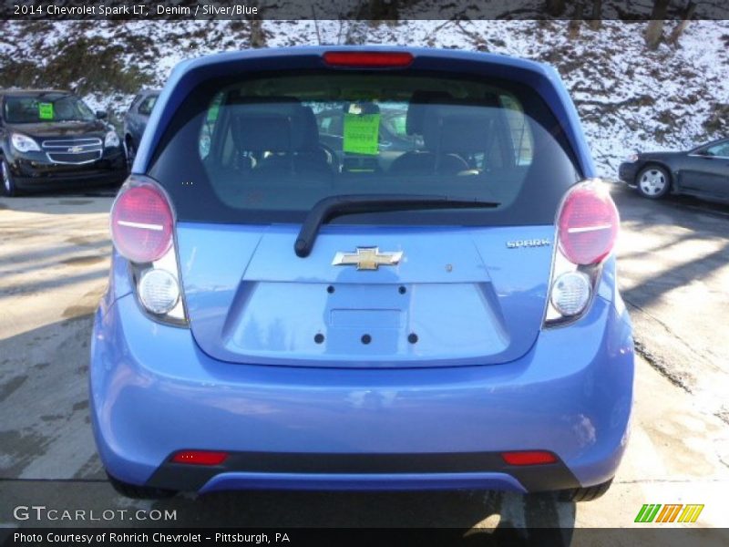 Denim / Silver/Blue 2014 Chevrolet Spark LT