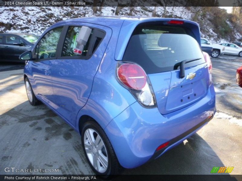Denim / Silver/Blue 2014 Chevrolet Spark LT