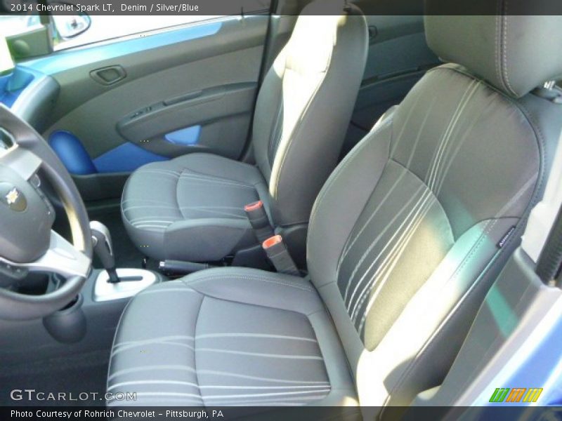 Denim / Silver/Blue 2014 Chevrolet Spark LT