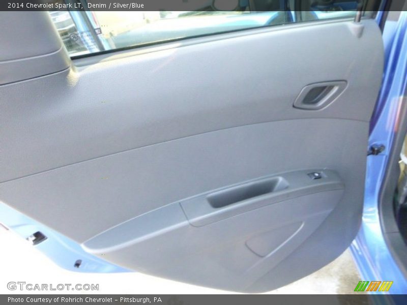 Denim / Silver/Blue 2014 Chevrolet Spark LT