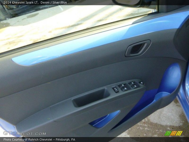 Denim / Silver/Blue 2014 Chevrolet Spark LT