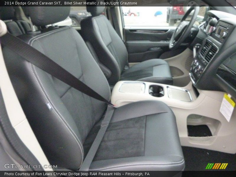 Billet Silver Metallic / Black/Light Graystone 2014 Dodge Grand Caravan SXT