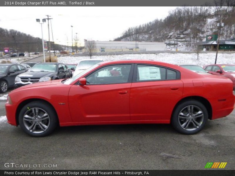 TorRed / Black 2014 Dodge Charger R/T Plus AWD