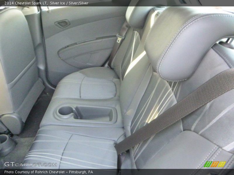 Silver Ice / Silver/Silver 2014 Chevrolet Spark LT