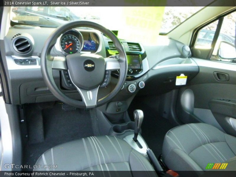 Silver/Silver Interior - 2014 Spark LT 