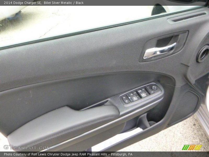 Billet Silver Metallic / Black 2014 Dodge Charger SE