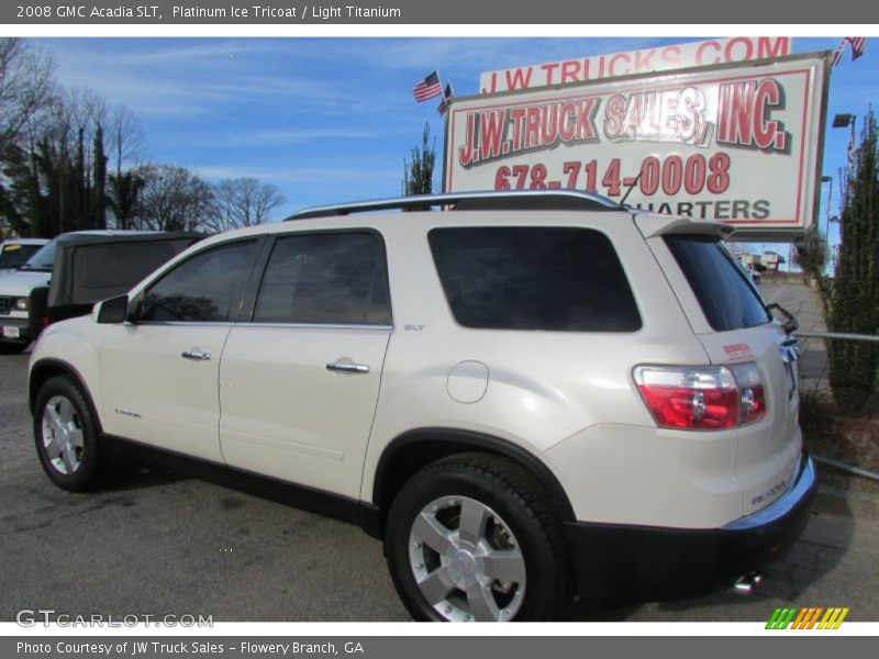 Platinum Ice Tricoat / Light Titanium 2008 GMC Acadia SLT