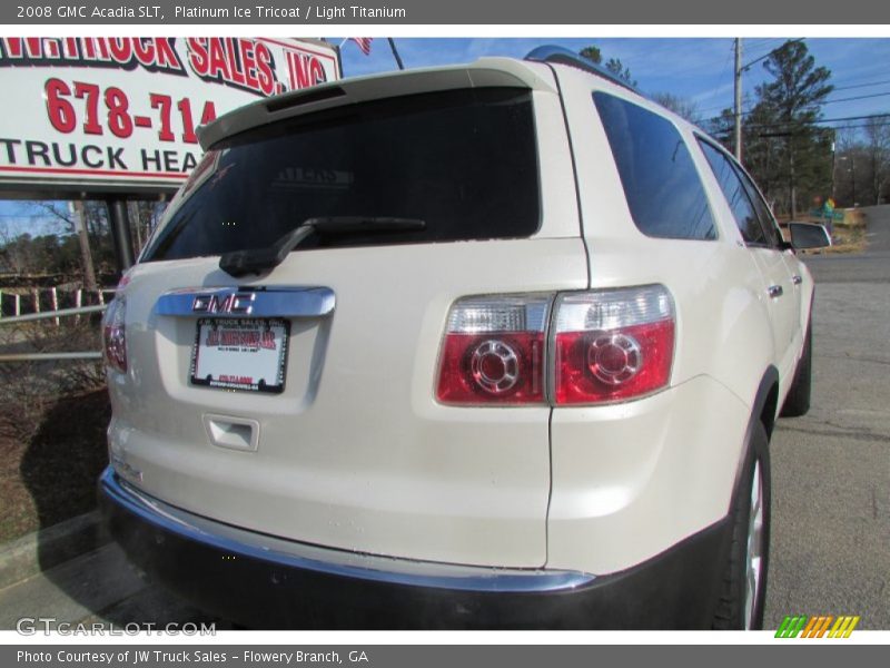Platinum Ice Tricoat / Light Titanium 2008 GMC Acadia SLT