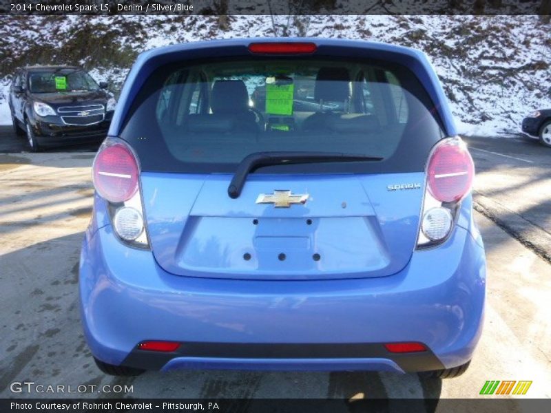 Denim / Silver/Blue 2014 Chevrolet Spark LS
