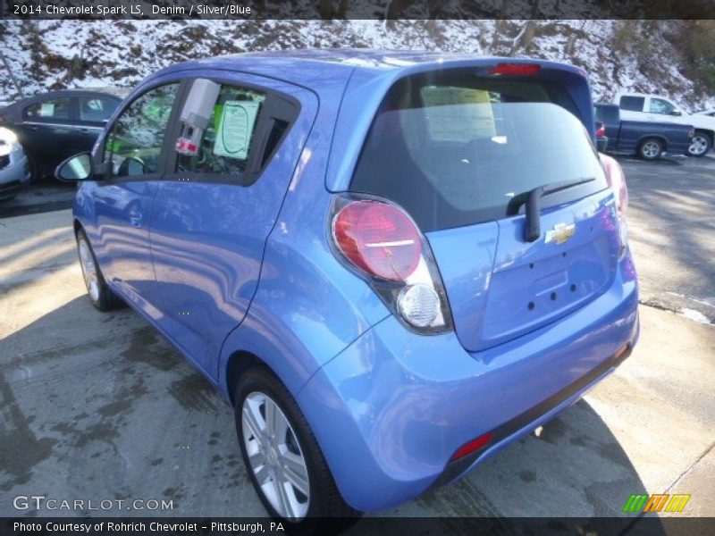 Denim / Silver/Blue 2014 Chevrolet Spark LS