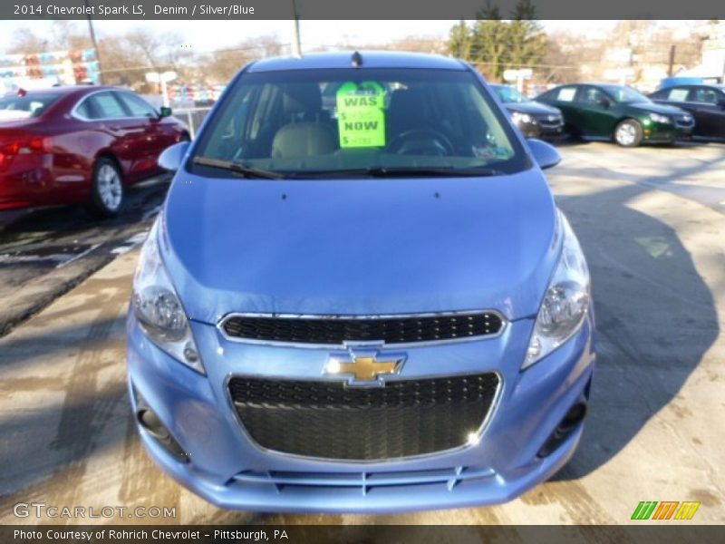 Denim / Silver/Blue 2014 Chevrolet Spark LS