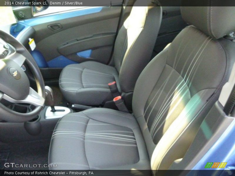 Denim / Silver/Blue 2014 Chevrolet Spark LS