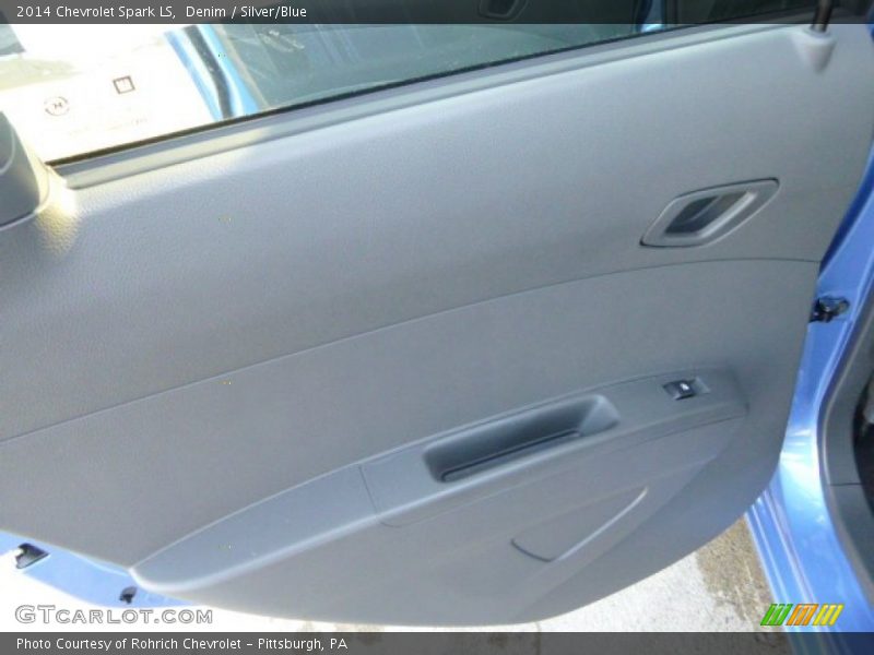 Denim / Silver/Blue 2014 Chevrolet Spark LS