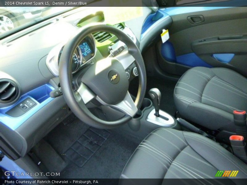 Denim / Silver/Blue 2014 Chevrolet Spark LS