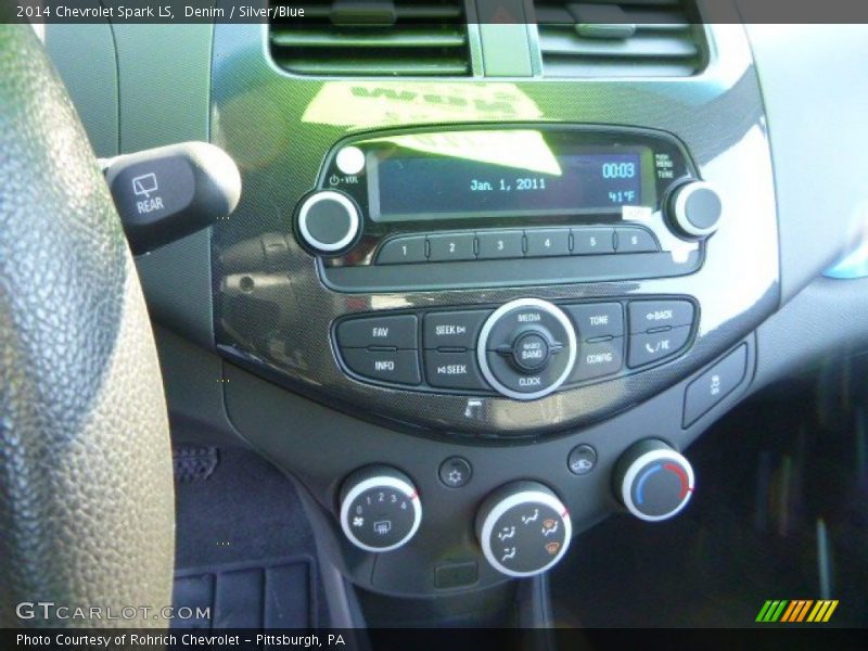 Denim / Silver/Blue 2014 Chevrolet Spark LS