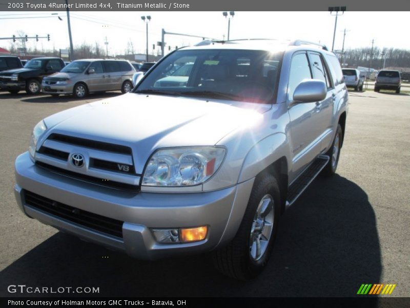 Titanium Metallic / Stone 2003 Toyota 4Runner Limited 4x4