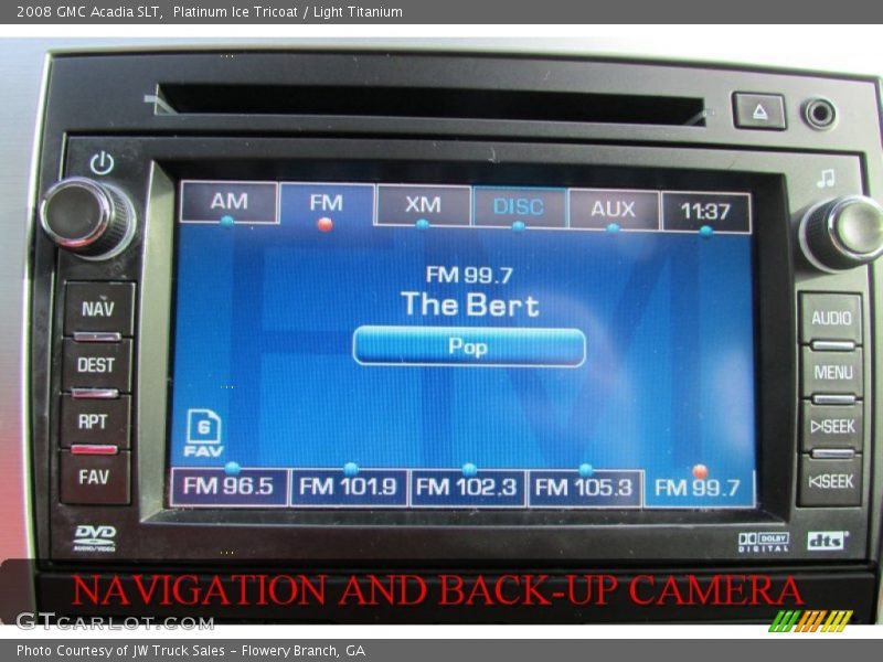 Platinum Ice Tricoat / Light Titanium 2008 GMC Acadia SLT