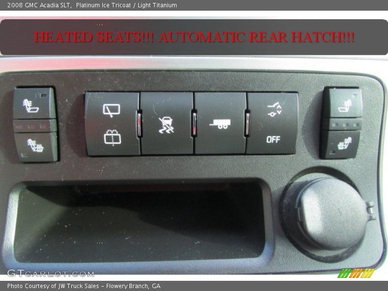 Platinum Ice Tricoat / Light Titanium 2008 GMC Acadia SLT