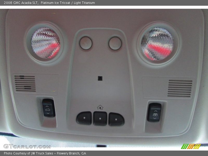 Platinum Ice Tricoat / Light Titanium 2008 GMC Acadia SLT