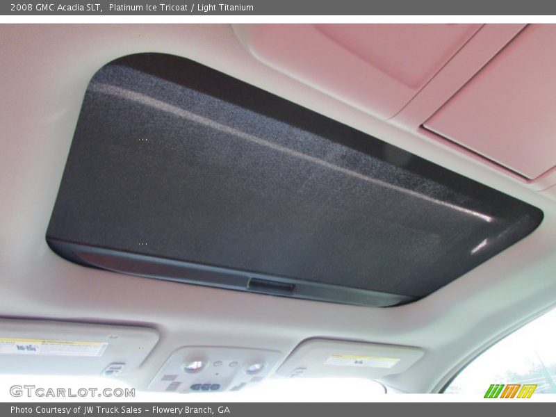 Platinum Ice Tricoat / Light Titanium 2008 GMC Acadia SLT